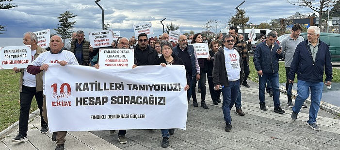 Fındıklı’da 10 Ekim Anması: “Unutmadık, Unutturmayacağız”