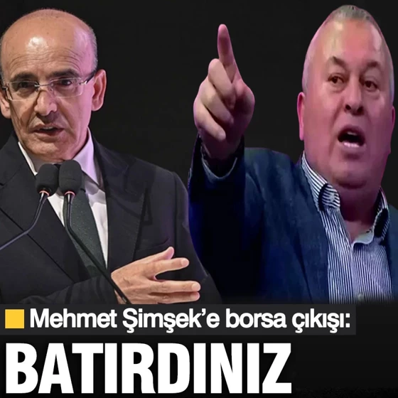 Cemal Enginyurt’tan Mehmet Şimşek’e borsa çıkış: BATIRDINIZ