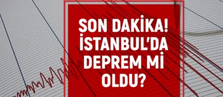 İstanbul'da deprem mi oldu? SON DAKİKA! 18 Ekim İstanbul'da az önce nerede deprem oldu?