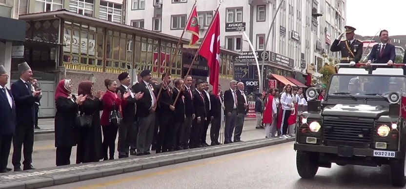 Cumhuriyetin 102. yılı Tokat'ta coşkuyla kutlandı