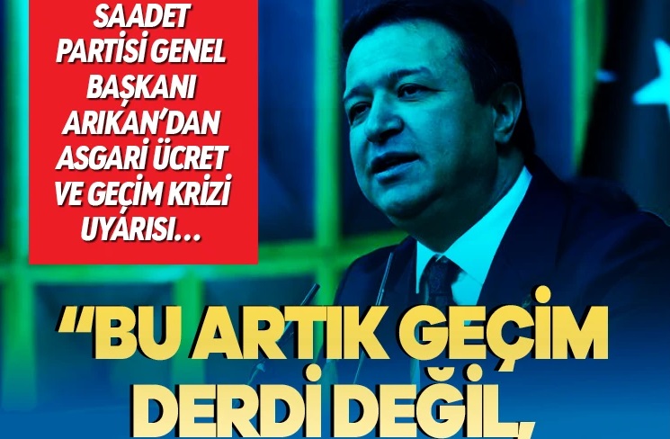Mahmut Arıkan’dan asgari ücret uyarısı: “Bu artık geçim derdi değil, hayatta kalma mücadelesidir”