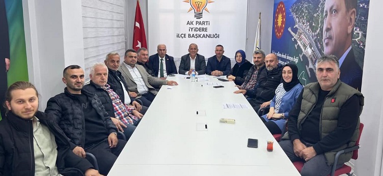 Rize İyidere İlçe AK Parti Haftalık Yürütme Kurulu Toplantısı Gerçekleştirildi