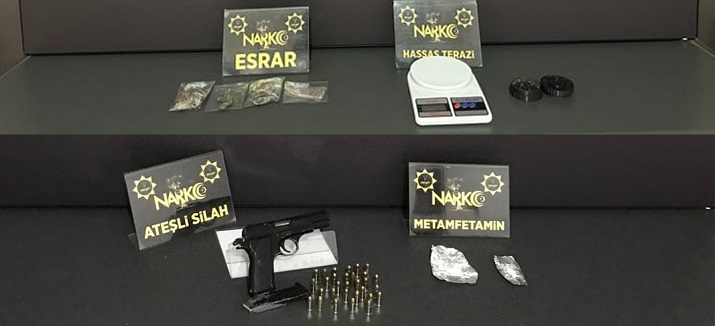 Rize’de Uyuşturucu Operasyonu: 4 Tutuklama