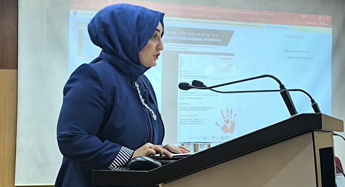 Iğdır Üniversitesinde 25 Kasım etkinliği