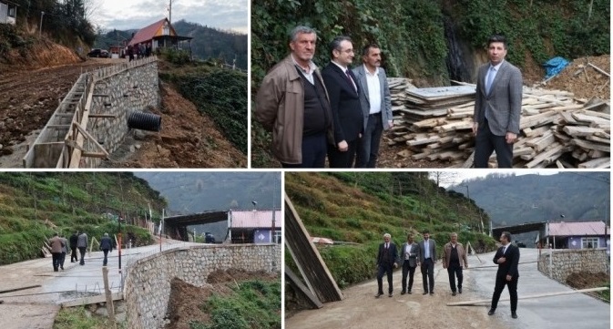 Güneysu Kaymakamı Eyüp Gürdal, Köylerdeki Hizmetleri Yerinde İnceledi