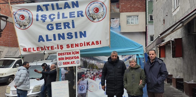 Şavşat Belediyesi'nde işten çıkarılan 29 işçinin 