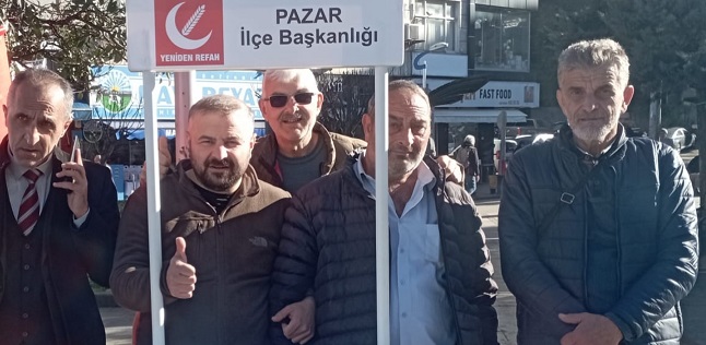 Yeniden Refah Partisi Pazar İlçe Başkanlığı Seçmenle Buluştu: “Pazarda Gün Geçtikçe Büyüyoruz”
