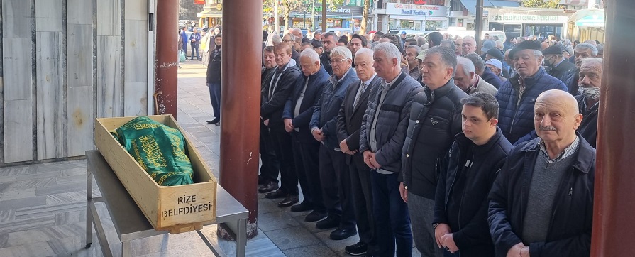 Bolu’da Vefat Eden Şaban Tornacı, Rize’de Son Yolculuğuna Uğurlandı