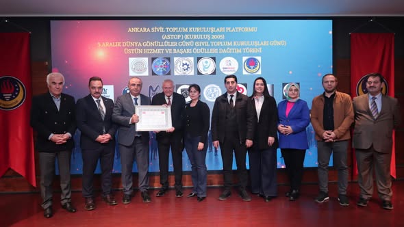 RİDEF’e Ankara’nın Prestijli “Üstün Hizmet ve Başarı Ödülü”