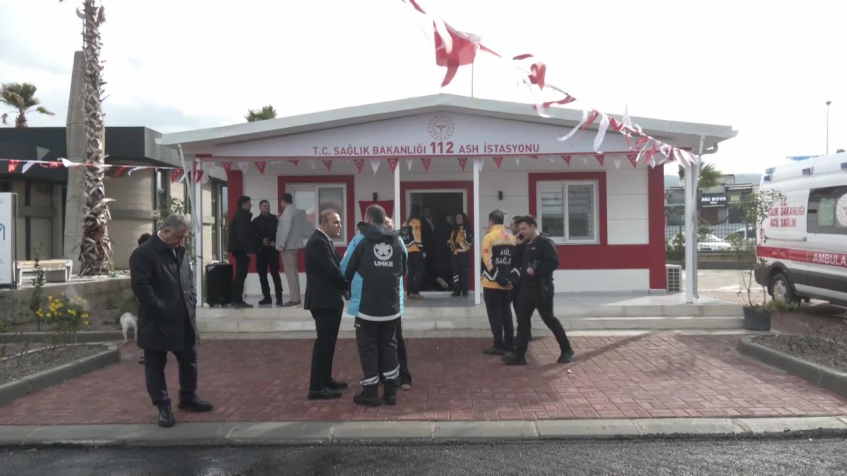 Güzelbahçe’de 112 istasyonu ve 3D teknolojiyle inşa edilen cami hizmete açıldı
