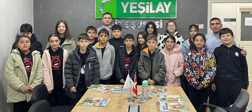 Rize Yeşilay İl Başkanlığı Eğitim ve Farkındalık Çalışmalarını Sürdürüyor