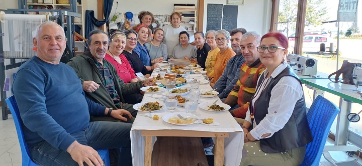 Başkan Çervatoğlu Meci Emek Evi’nde Düzenlenen Yemeğe Katıldı