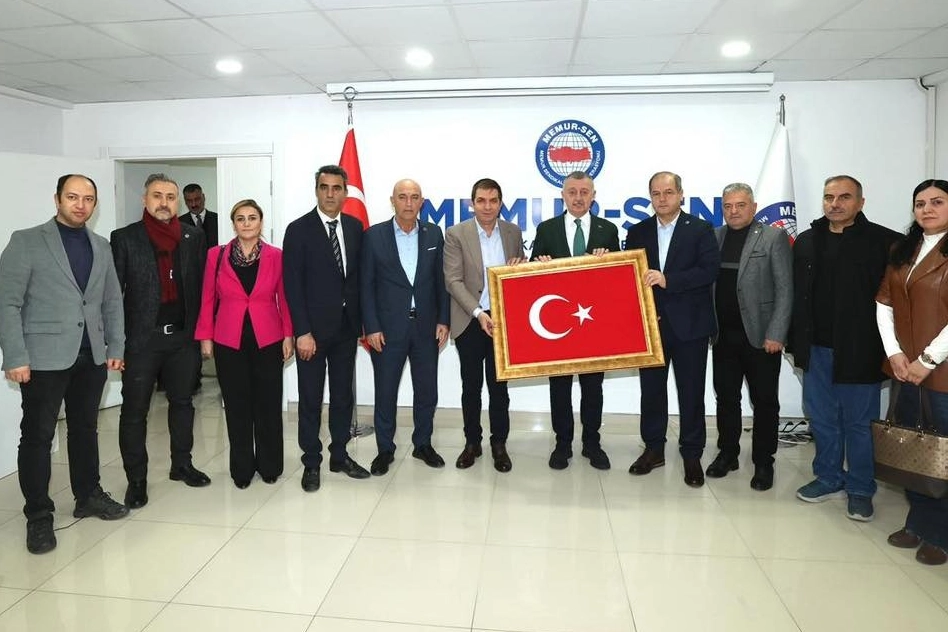 Kocaeli Memur-Sen, Başkan Büyükakın'ı ağırladı