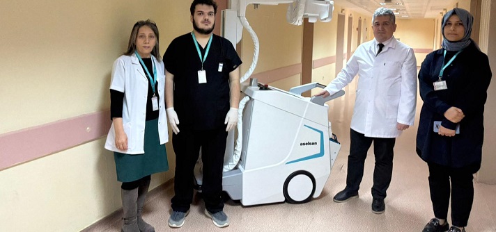Yerli ve Milli Mobil Dijital Röntgen Cihazı Rize’de Hizmete Girdi