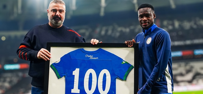Olawoyin’ e 100. Maç Onuru