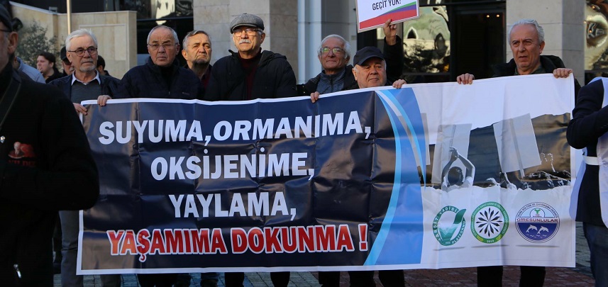 Bulancak’ta vahşi madenciliğe karşı “Toprak Bizim, Yaşam Bizim” mitingi