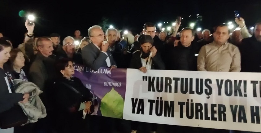 Dalamanlılar, Kille Koyu'na yapılması planlanan yat iskelesi protestolarını sürdürüyor