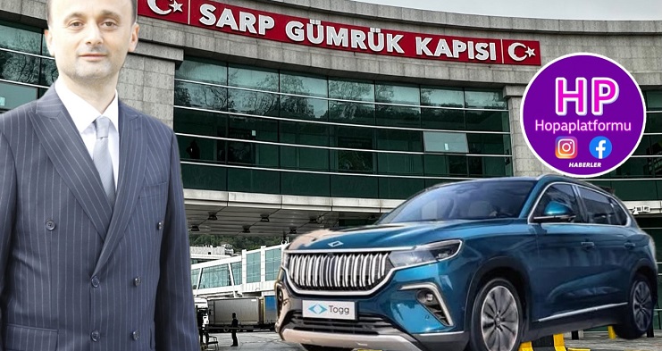 Elektrikli Araç Sahiplerine Sarp Sınır Kapısı’nda Müjde