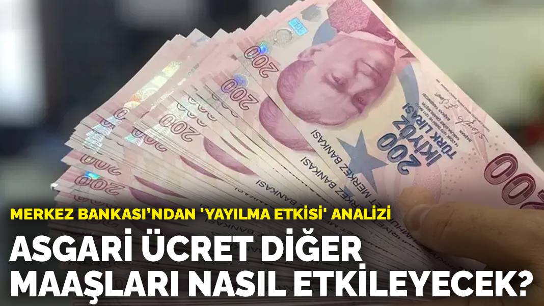 Asgari ücret diğer maaşları nasıl etkileyecek?