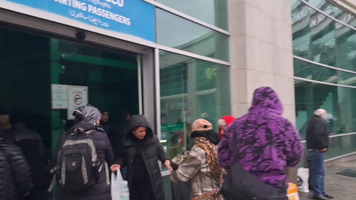 Sarp Sınır Kapısı'nda yılbaşı öncesi trafik: Türkler gidiyor, Gürcüler alışveriş yapıyor