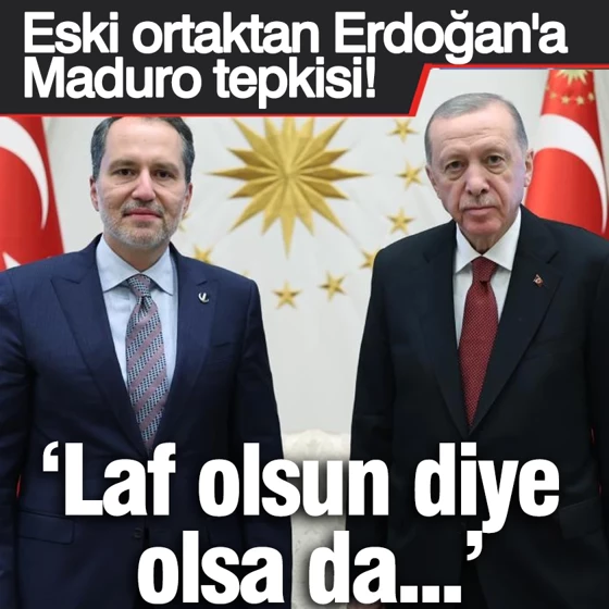 Eski ortaktan Erdoğan'a Venezuela eleştirisi!