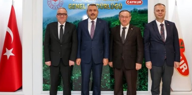 Vali Baydaş 'dan Genel Müdür Alim 'e Ziyaret