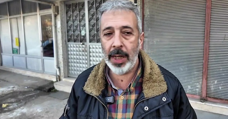Arhavi'de site sakinleri doğal gaz firmasına tepki gösterdi: 
