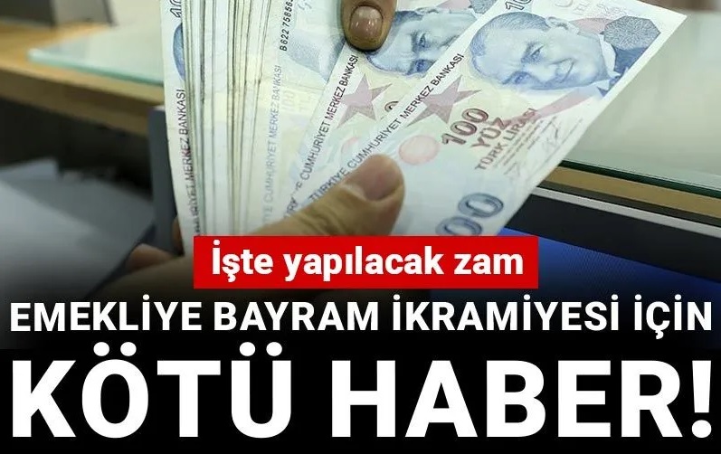 Emekliye bayram ikramiyesi için kötü haber! İşte yapılacak zam