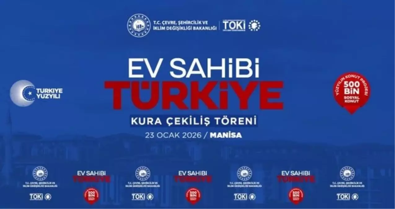 TOKİ MANİSA KURA ÇEKİMİ CANLI İZLE YOUTUBE | Manisa TOKİ kura sonuçları açıklandı mı?