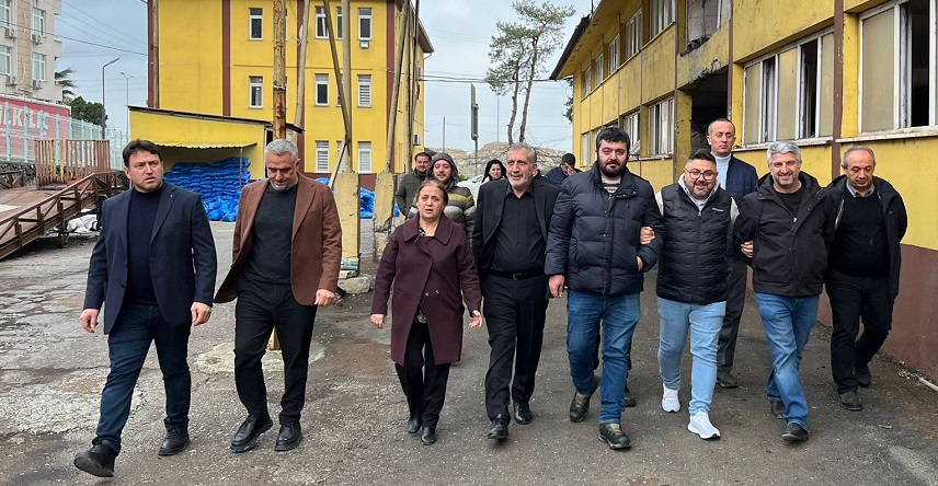 Öz Gıda-İş’ten Artvin’deki ÇAYKUR Fabrikalarına İnceleme Ziyareti