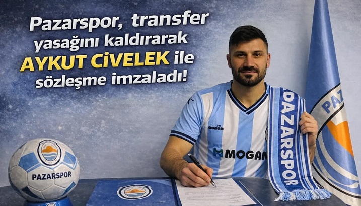 Pazarspor’da Yuvaya Dönüş: Aykut Civelek Yeniden Mavi-Beyazlı Formada