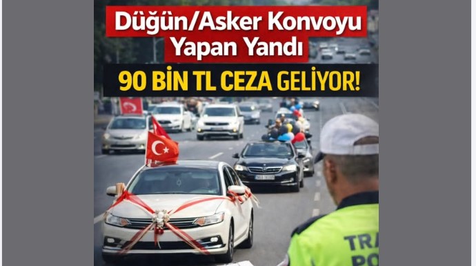 Konvoylara Ağır Yaptırım Geliyor: Cezalar Katlandı