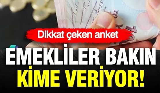 ORC'den 'emekli' anketi: CHP birinci çıktı