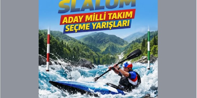 Kano Slalomda Milli Takım Yolu Fırtına’dan Geçiyor Aday Milli Takım Rize’de Belirlenecek