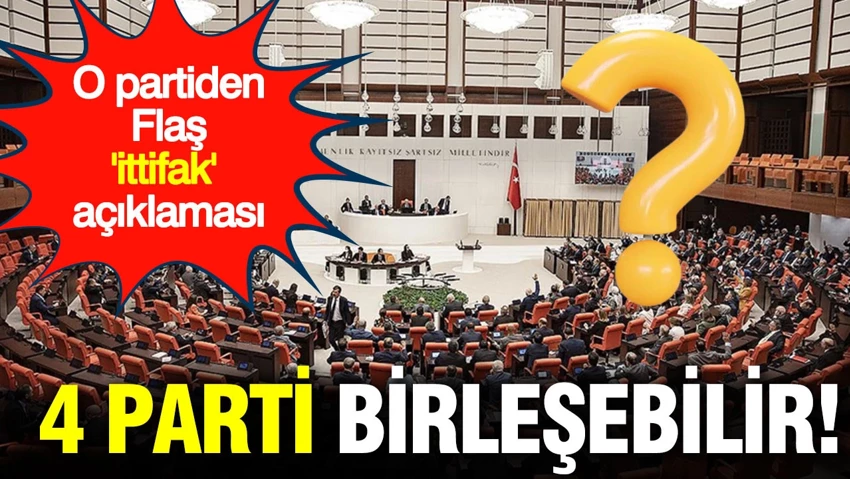 Yeniden Refah Partisi'nden itifak açıklaması: 4 parti birleşebilir
