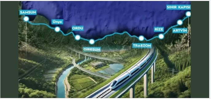 Türkiye’den Dev Koridor Hamlesi: Karadeniz, Kafkasya ve Orta Asya Demir Yolu ile Birleşiyor