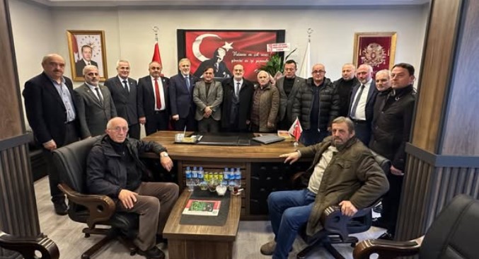 Yeniden Refah Partisi’nden Rize Muhtarlar Federasyonu’na Ziyaret