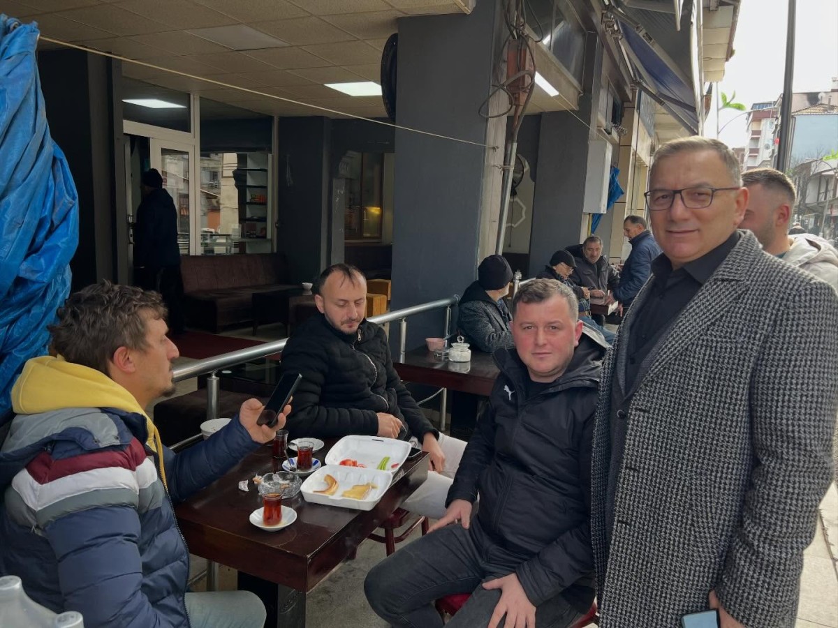 Başkan Yılmaz’dan Kalkandere Esnafına Ziyaret