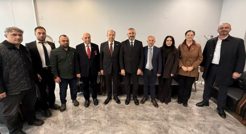 KKTC Cumhurbaşkanı Ersin Tatar’dan Av. Remzi Kutanoğlu’ na Ziyaret