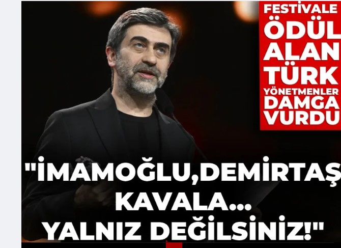 Emin Alper'den dikkat çeken konuşma! 