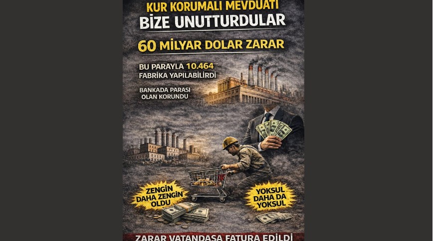 Bünyamin Demirhan: Kur Korumalı Mevduatın Faturası Millete Kesildi