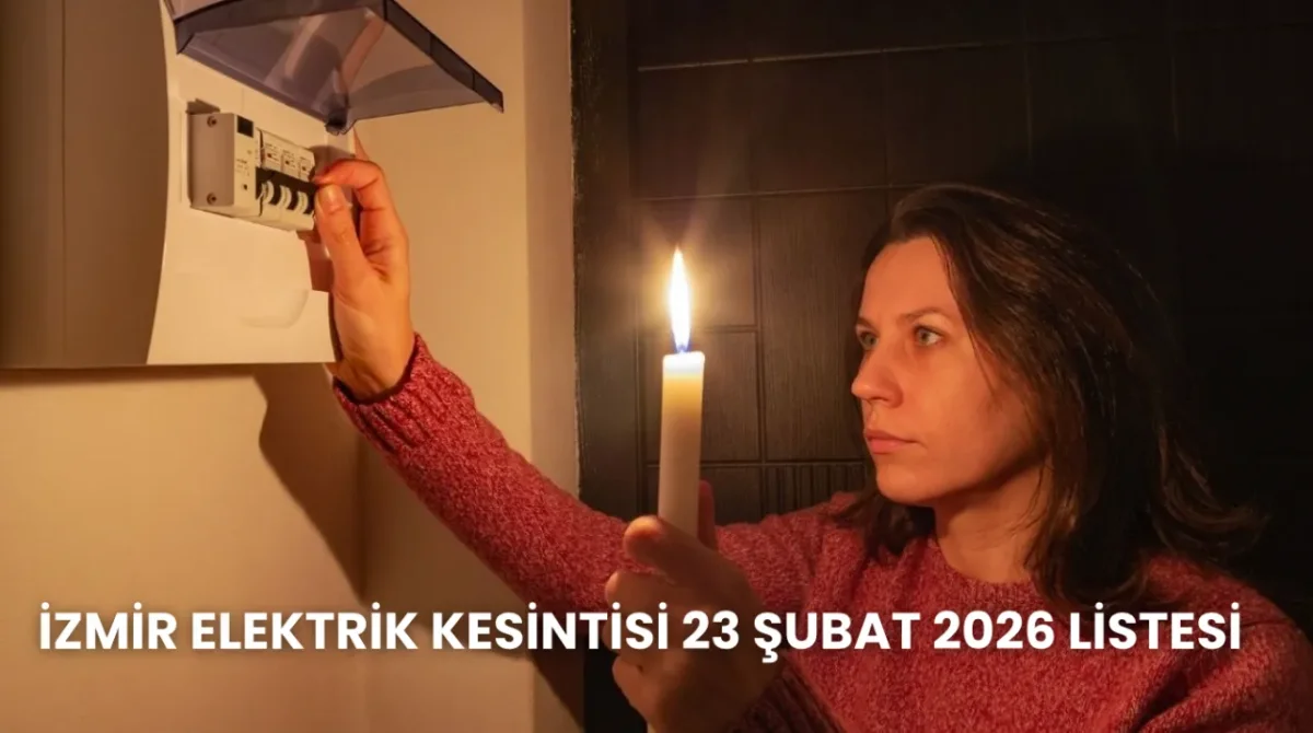 İzmir'de 23 Şubat elektrik kesintisi yaşanacak. Elektrik kesintisi olan mahallelerin tam listesi