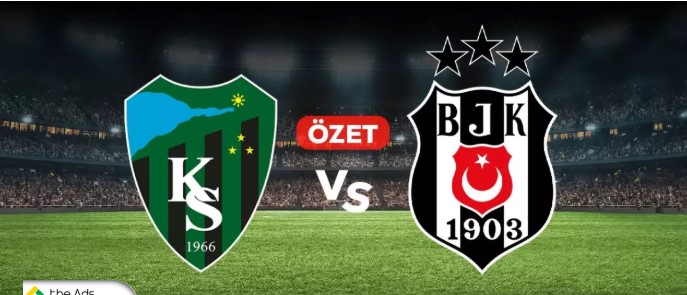 Kocaelispor Beşiktaş maç özeti ve golleri! (0-1) Kocaelispor Beşiktaş kaç kaç bitti, golleri kim attı?