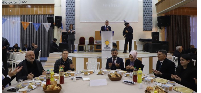 Abdullah Güler’den Ağrı’da teşkilat ve vefa buluşması