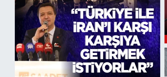 Arıkan’dan provokasyon uyarısı: “Türkiye ile İran'ı karşı karşıya getirmek istiyorlar!”