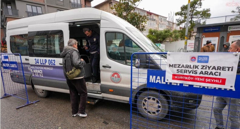 Maltepe Belediyesi’nden bayramda ücretsiz mezarlık seferleri