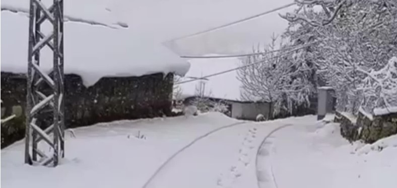 Mersin Nevruz'u karla karşıladı