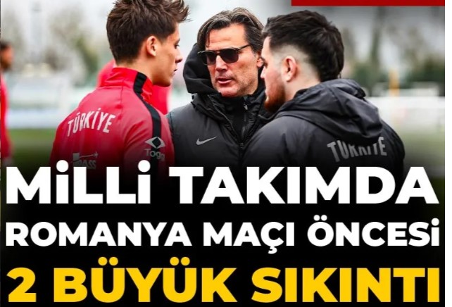 Romanya maçı öncesi Milli takımda 2 büyük tehlike