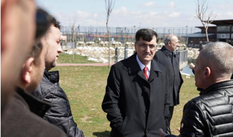 Kütahya Belediye Başkanı Kahveci’den Yedigöller 100. Yıl Kültür Parkı’nda inceleme