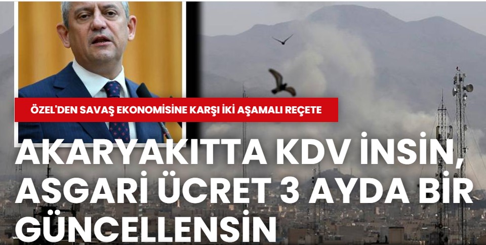 Özel:  Akaryakıtta KDV yüzde 1’e insin, asgari ücret 3 ayda bir güncellensin